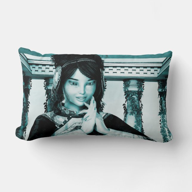 Princess of China Lumbar Cushion (Front)
