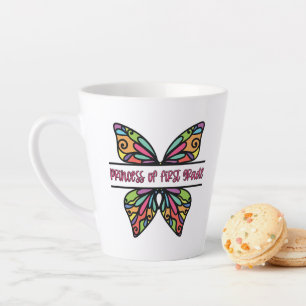 Princess Of First Grade Latte Mug