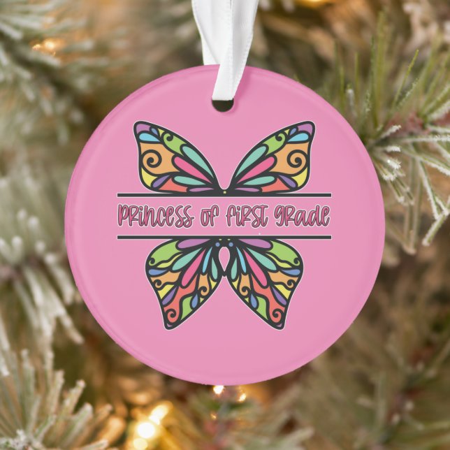 Princess Of First Grade Ornament (Tree)