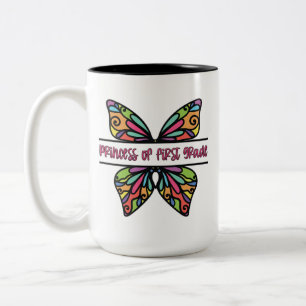 Princess Of First Grade Two-Tone Coffee Mug