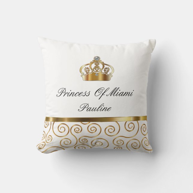 Princess Of Miami Cushion (Front)