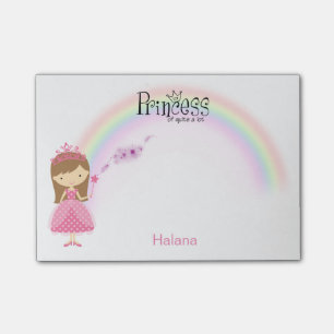 Princess of Quite a Lot Custom Name Post-it Notes