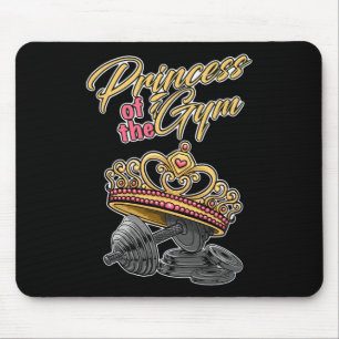 Princess Of The Gym Bodybuilding Strength Sports G Mouse Pad