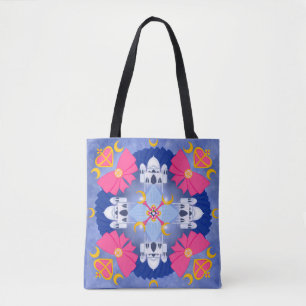 Princess of the Moon Radial Art Tote Bag