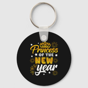 Princess Of The New Year 2026 New Years Eve Firewo Key Ring