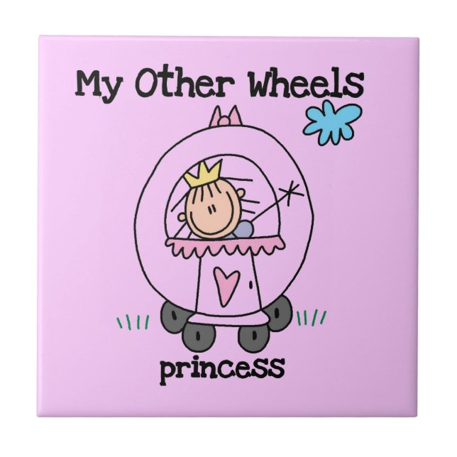 Princess Other Wheels Ceramic Tile (Front)