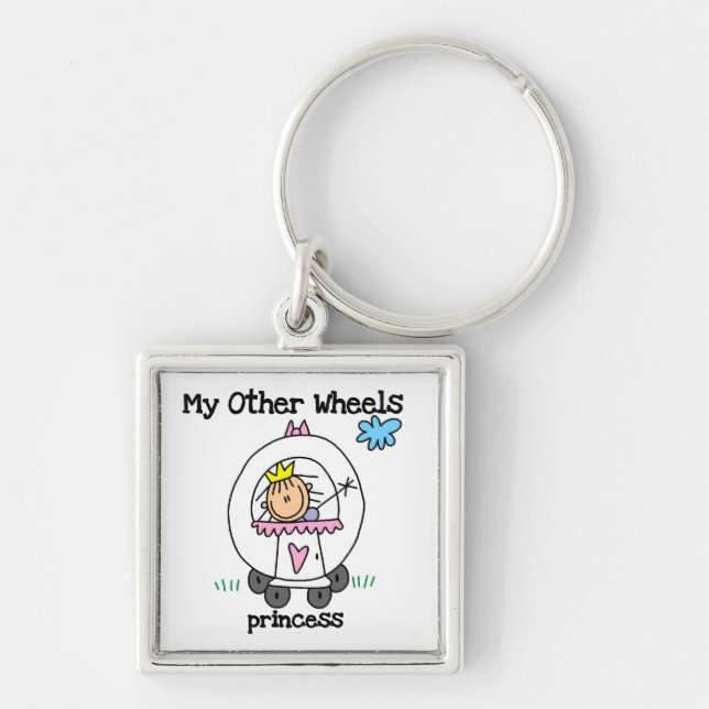 Princess Other Wheels Key Ring (Front)