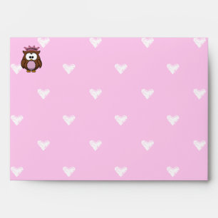 Princess owl envelope