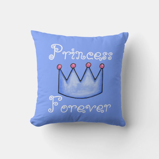 Princess Pals (Blue collection) Cushion (Front)