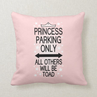 Princess Parking Only Cushion