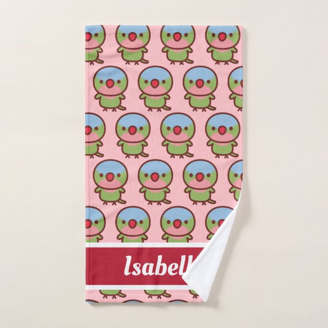Princess Parrot Hand Towel (Hand Towel)