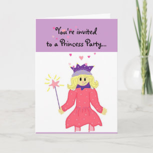 Princess Party Invitation