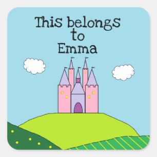 "Princess Party" Stickers