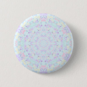 Princess Pastel Mandala 6 Cm Round Badge