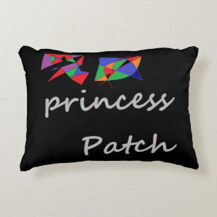 Princess Patch cat love logo in honour her Decorative Cushion