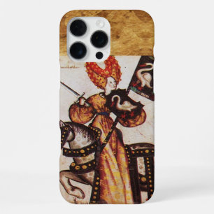 PRINCESS PENTHESILEA AS MEDIEVAL KNIGHT Heraldic iPhone 16 Pro Max Case
