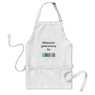 Princess periodic table name apron