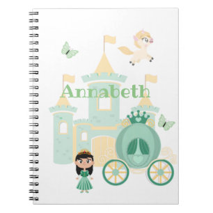 Princess, Personalise Name Notebook