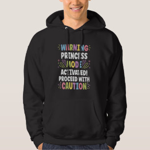 PRINCESS Personalised Name Funny Cute Custom PRINC Hoodie