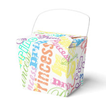 Princess Personalised Name Sherbert Pastel Colours