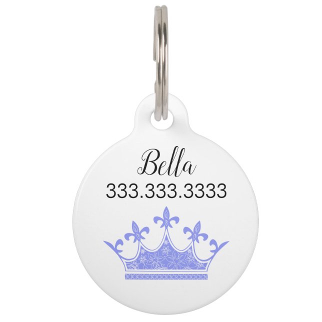 Princess Pet Tag (Front)