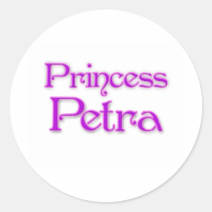 Princess Petra Classic Round Sticker