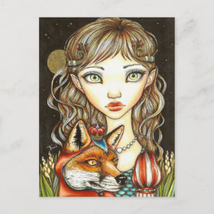 Princess Phoebe and Theodore the Great Postcard