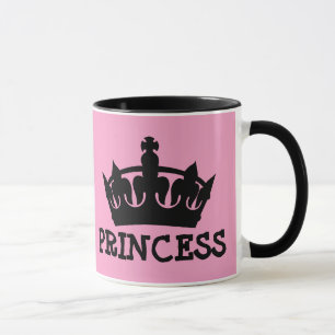 PRINCESS PINK COFFEE MUGS