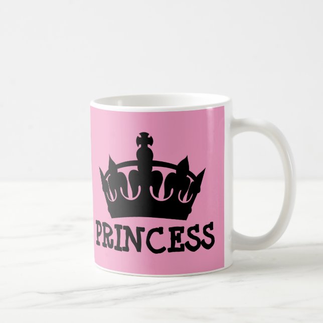 PRINCESS PINK COFFEE MUGS (Right)
