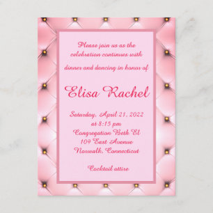 Princess Pink Enclosure Card