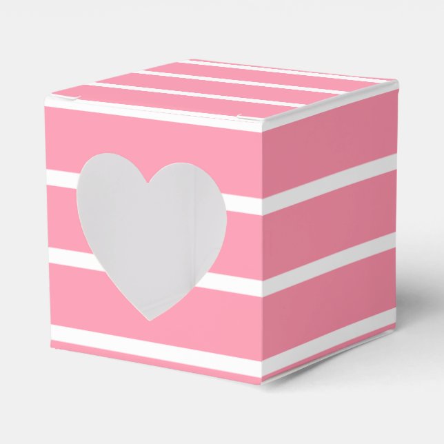 Princess Pink  Favour Box (Front Side)