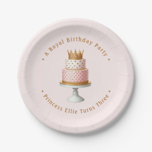 Princess Pink Party Plates