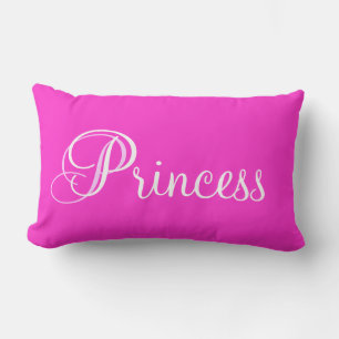 Princess Pink Throw Personalised Pillow