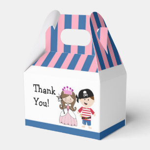 Princess & Pirate Birthday Party Favour Boxes