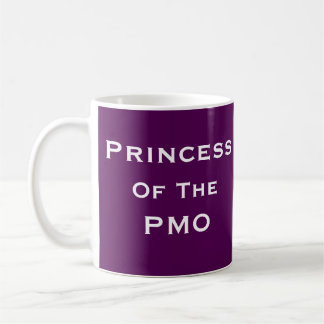 Princess PMO Woman Project Manager Funny Name Coffee Mug