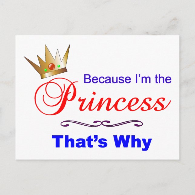 Princess Postcard (Front)