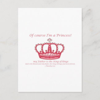 Princess Postcard