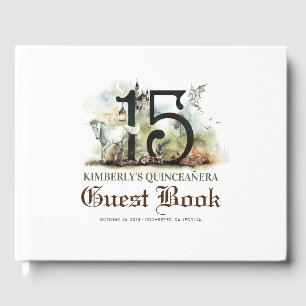 Princess Quinceanera Guest Book