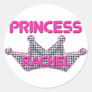 Princess Rachel Classic Round Sticker