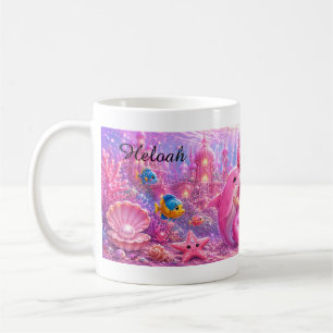 Princess Rosabella Magical Pink Mermaid Mug