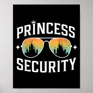 Princess security birthday dad brother castlePrinc Poster