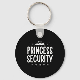 Princess Security Halloween Costume Dad Men Family Key Ring