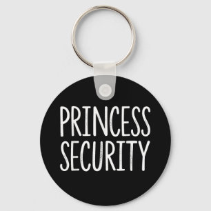Princess Security Halloween Costume Dad Men Matchi Key Ring