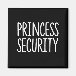 Princess Security Halloween Costume Dad Men Matchi Magnet