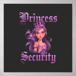 Princess Security: Keep Your Little Royalty Safe Poster
