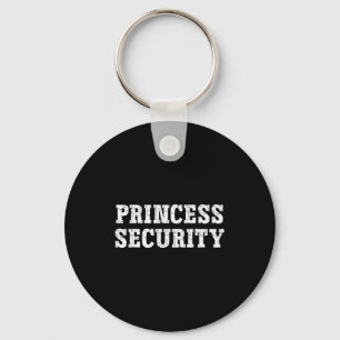 Princess Security Matching Boys Dad Mom Vintage Bi Key Ring