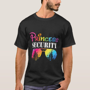 Princess Security Mum Dad Family Birthday Hallowee T-Shirt