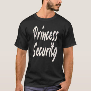 Princess Security Team Big Brother Birthday Announ T-Shirt