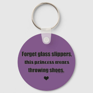 Princess Shot Put, Discus Throw Keychain