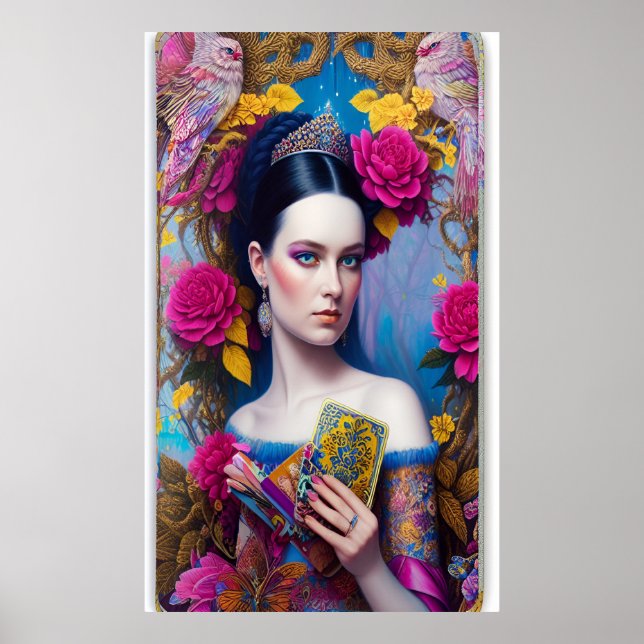 Princess showing off her purse poster (Front)